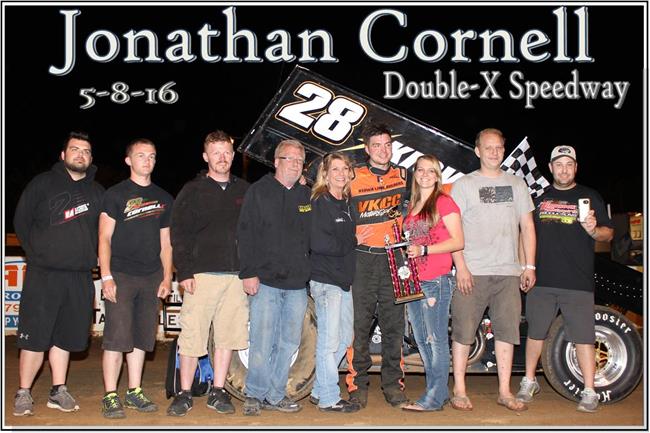 Cornell Takes Checkers At Double-X