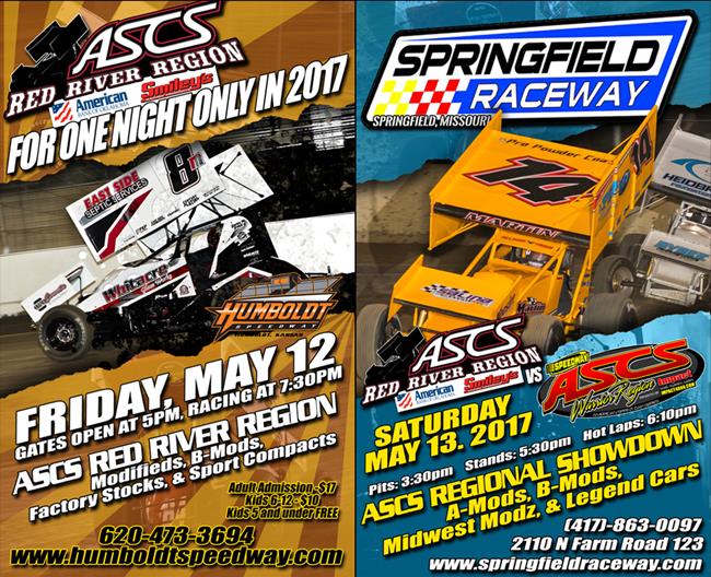 ASCS Red River at Humboldt Followed By ASCS Warrior Rematch At Springfield