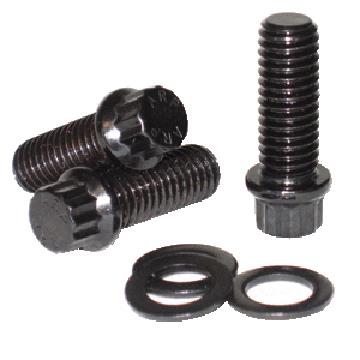 ARP Chevy Intake Manifold Bolt Kit, 12-Point Black - Circle Track and