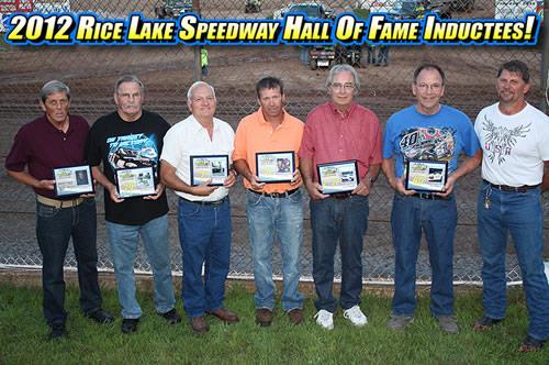 2012 Rice Lake Speedway Hall of Fame Induction