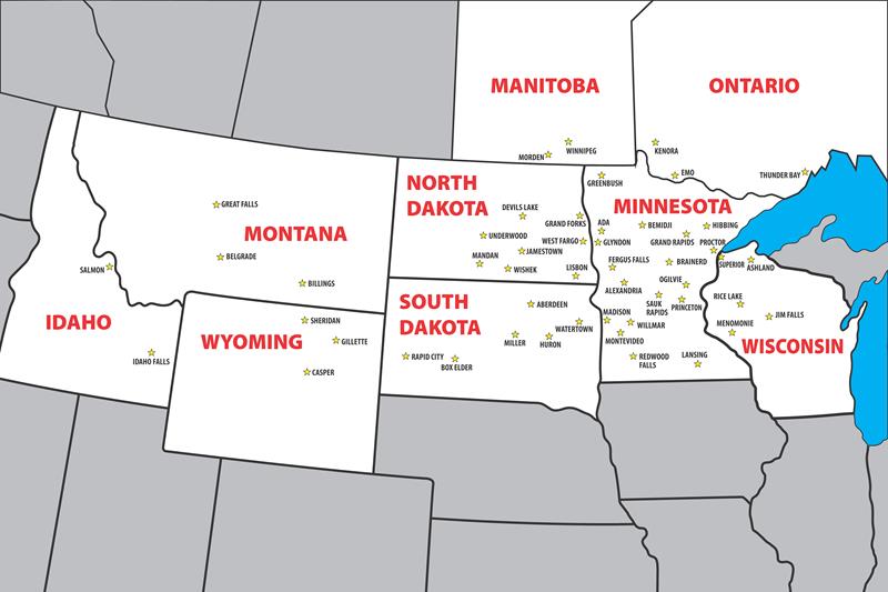 WISSOTA Track Map