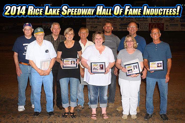 2014 Rice Lake Speedway Hall of Fame Induction