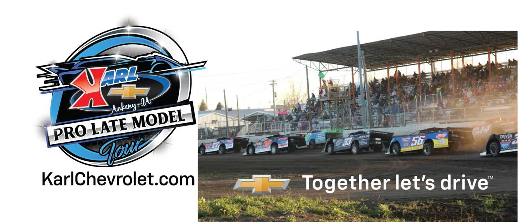 Karl Chevrolet Pro Late Model Tour points on MyRacePass