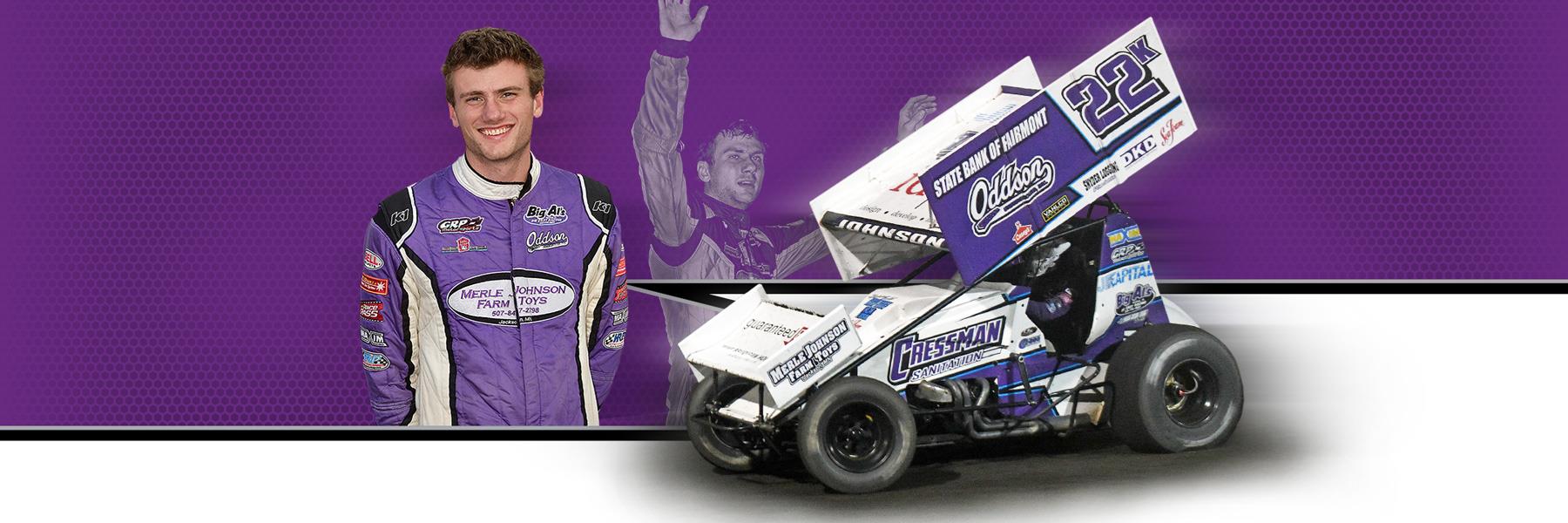 Kaleb Johnson Captures First Career Knoxville Raceway Victory During