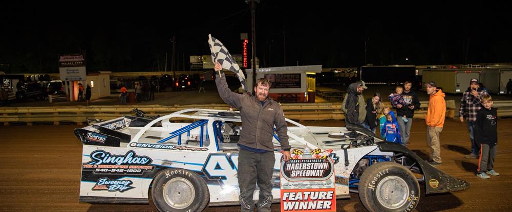 Sweeney Claims Win at Hagerstown