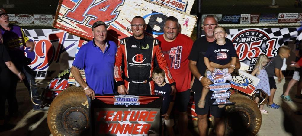 Ethan Barrow Wins Again at The Historic Bloomington Speedway