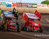 Night #8 at Knoxville Raceway with a 50 Car Field in the 360 Division