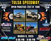Watch Dirt Track Racing IN PERSON for $5 tomorrow at Osage Casino & Hotel Tuls aSpeedway!