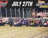 4 Wide Racing at Osage Casino & Hotel Tulsa Speedway!!