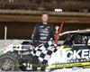 Jimmy Gustin dominates the night with three feature wins at Boone Speedway