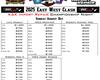 2025 6 Day Border Wars Points Series + Half Mile Nationals and 25th Annual East West Clash info