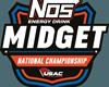 USAC NOS Energy Drink National Midgets Headline Exciting Friday Night