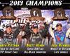 Pittman Wins 2013 World of Outlaws STP Sprint Car Series Championship at World Finals in Charlotte