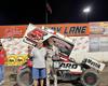 Ryan Timms Adds 410 Victory on Father's Day at Huset's Speedway
