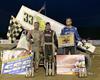 Hebing Tames Highbanks of Woodhull Raceway