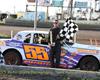 Jimmy Gustin dominates the night with three feature wins at Boone Speedway