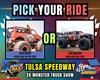 THIS SATURDAY!! 2X Monster Trucks at Tulsa Speedway!!