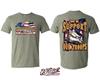 Brady Bacon – “WE SUPPORT OUR TROOPS” T-Shirt Sales During Knoxville Nationals to Benefit Purple Heart Foundation!