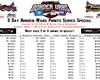 2025 6 Day Border Wars Points Series + Half Mile Nationals and 25th Annual East West Clash info