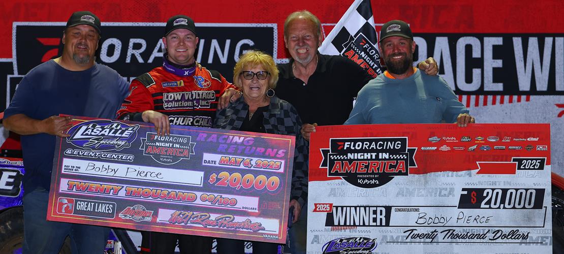 Bobby Pierce Wins FloRacing Night in America Opene...