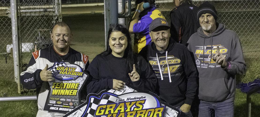 Tyson Blood wins on Topless Modified Night