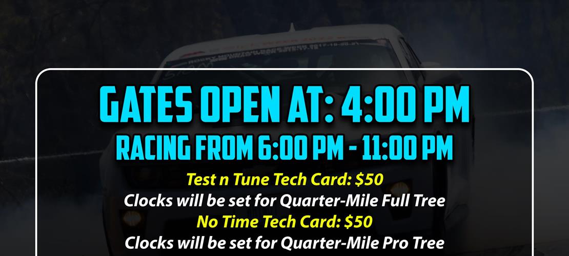 Gurdge Night & Test n Tune - October 9th!