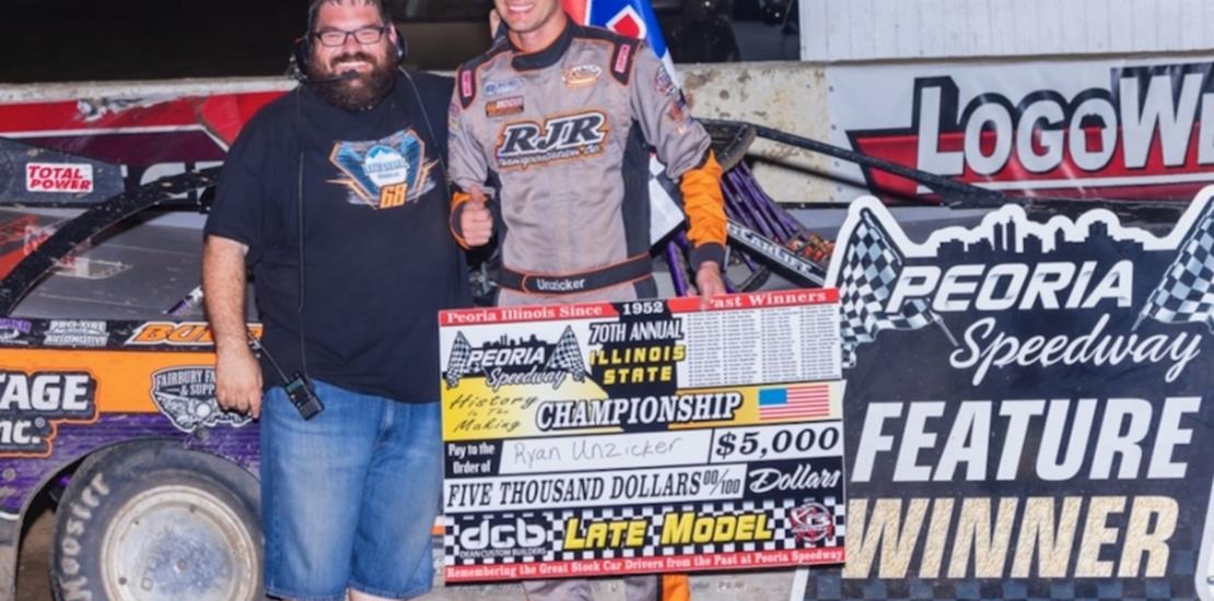Unzicker Earns Fifth Win at Peoria