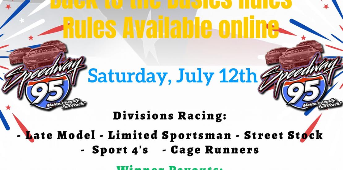 7/12/2025 50 Lap Late Model and 50 Lap Sport 4 Spe...