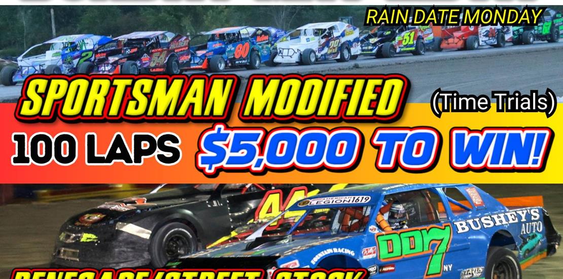 BIG DAY OF RACING ON SUNDAY!