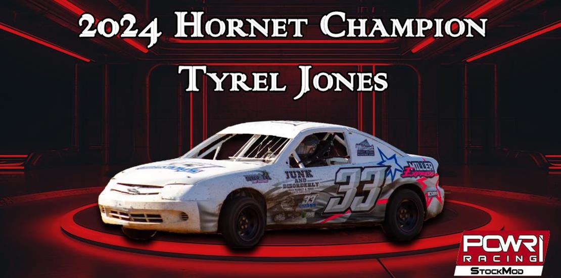 Tyrel Jones Joins Title-Holder List with POWRi Hor...