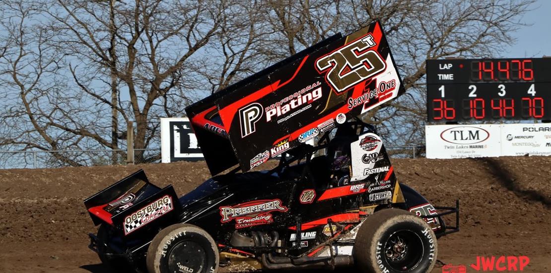 Misfortune finds Arenz at Sycamore, IRA triplehead...