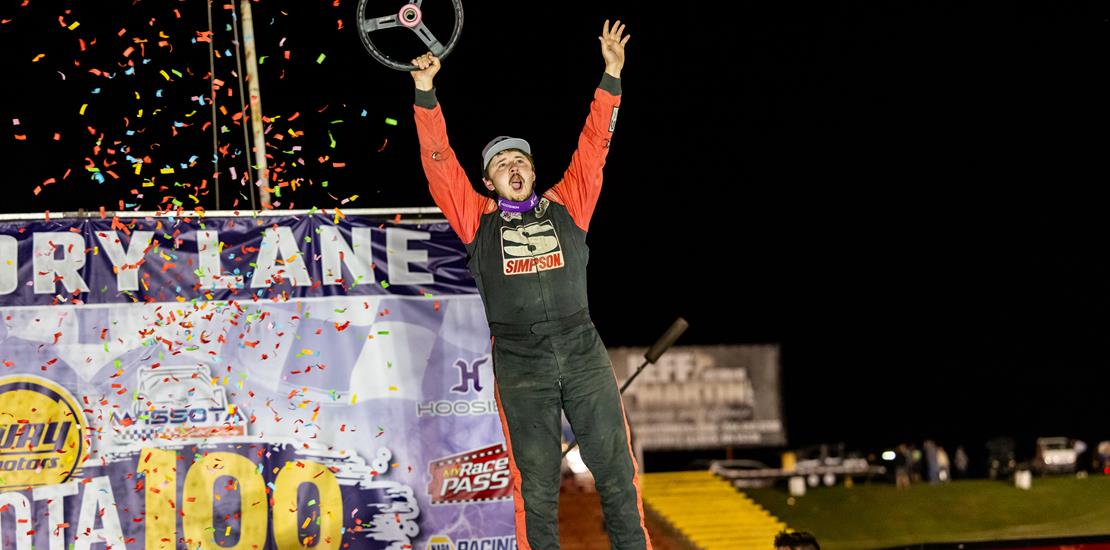 Ryan Gierke runs the top to secure his first WISSO...