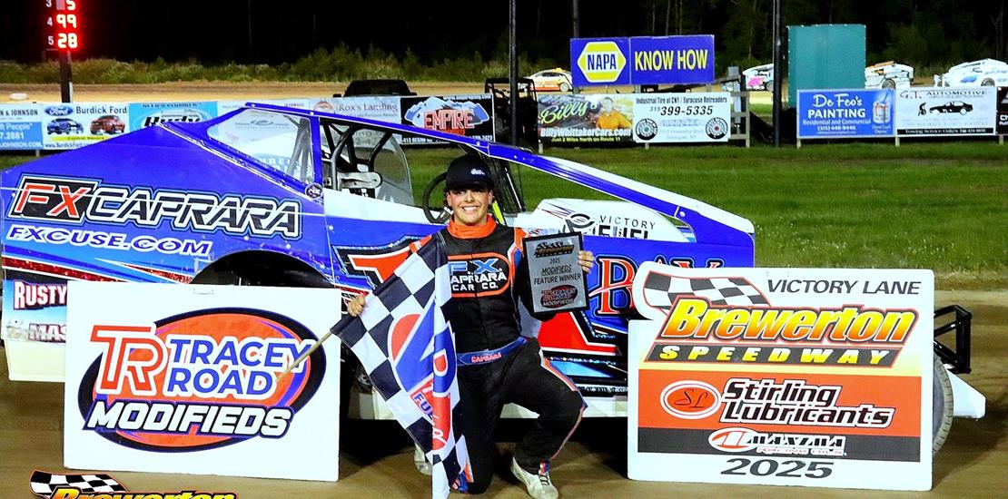 Matt Caprara Fourth Different Brewerton Speedway M...