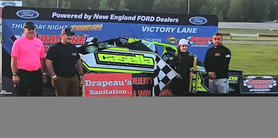 Durgan Picks Up First Career Win on Topless Night...