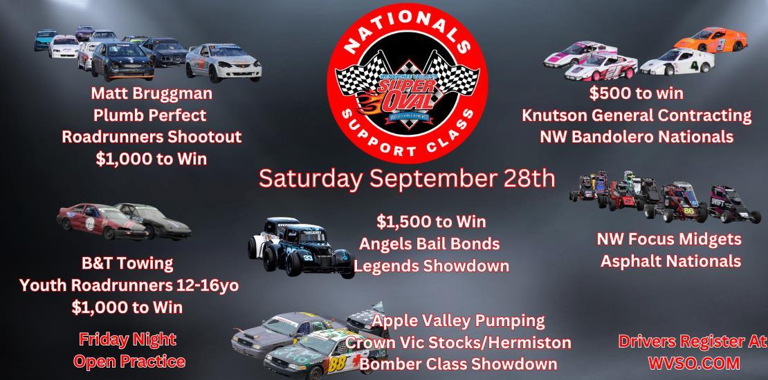 Support Class Nationals September 28th