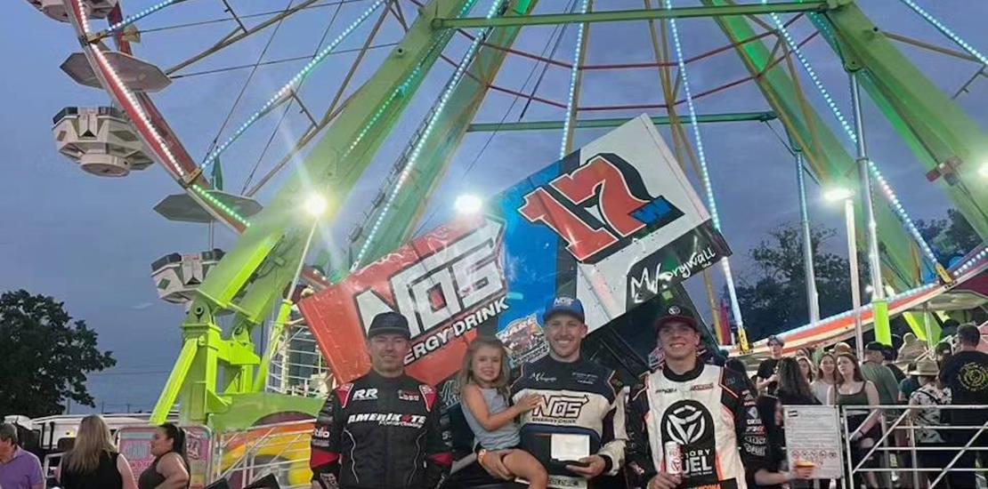 Golobic and Cheney Shine Under Neon Lights