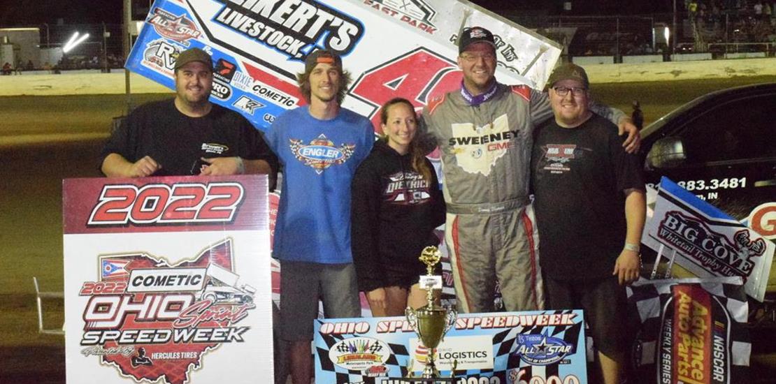 Dietrich tops All Stars, Koz wins in Mods at Limal...