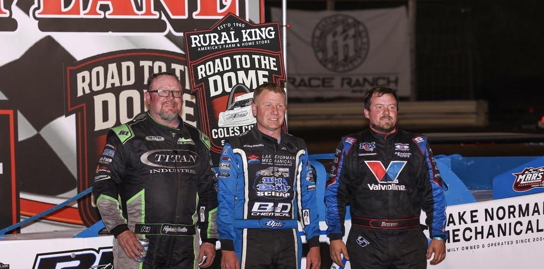 Spatola Triumphs in Road to the Dome at Coles Coun...