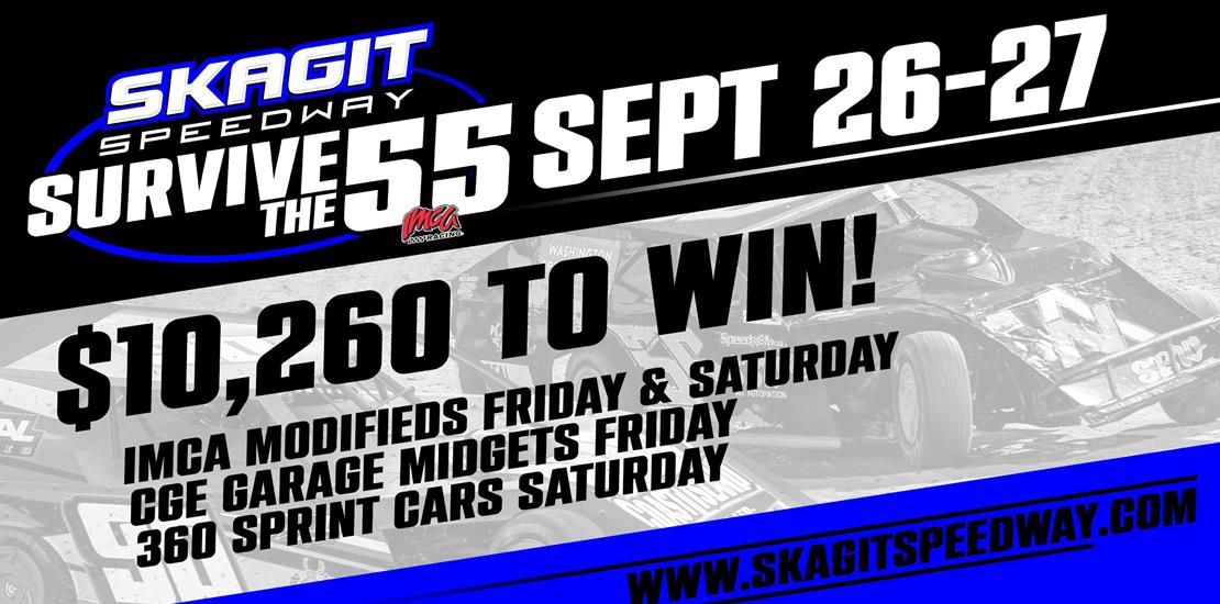 SURVIVE THE 55 - MODIFIEDS - MIDGETS - 360 SPRINT...