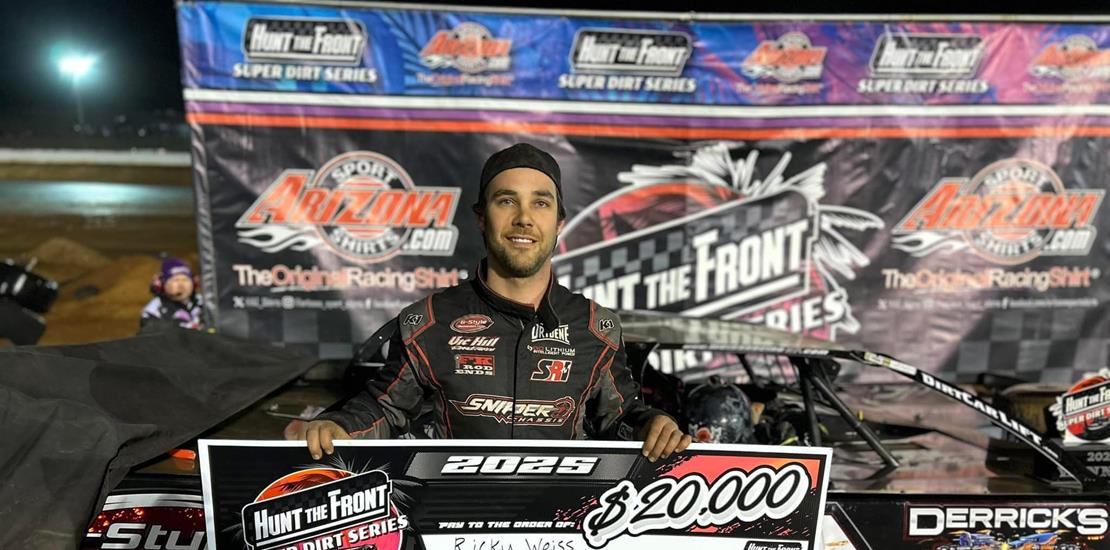 Ricky Weiss Wins $20,000 with HTF Super Dirt Serie...