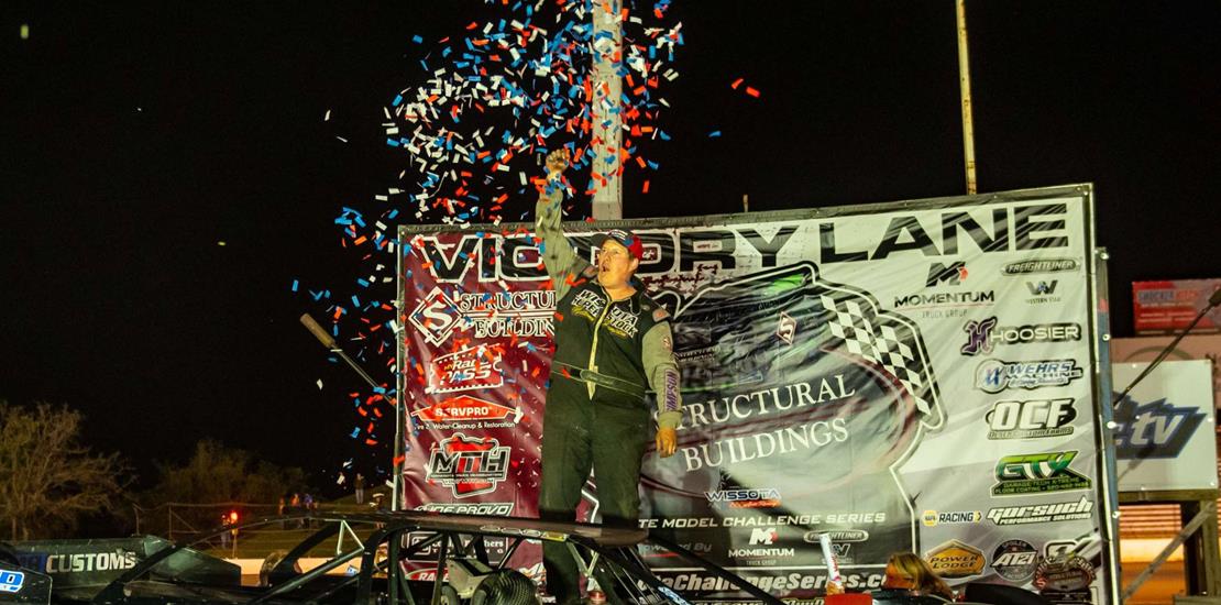 Burdick blocks final lap slider for thrilling I-94...