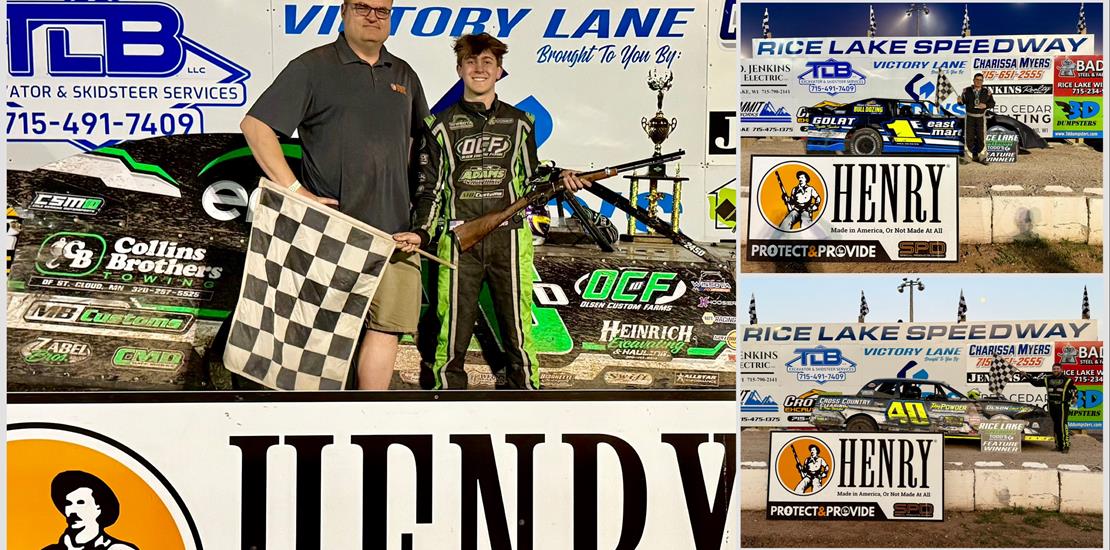 Adams The Winner in “Henry” Modified Special at Ri...