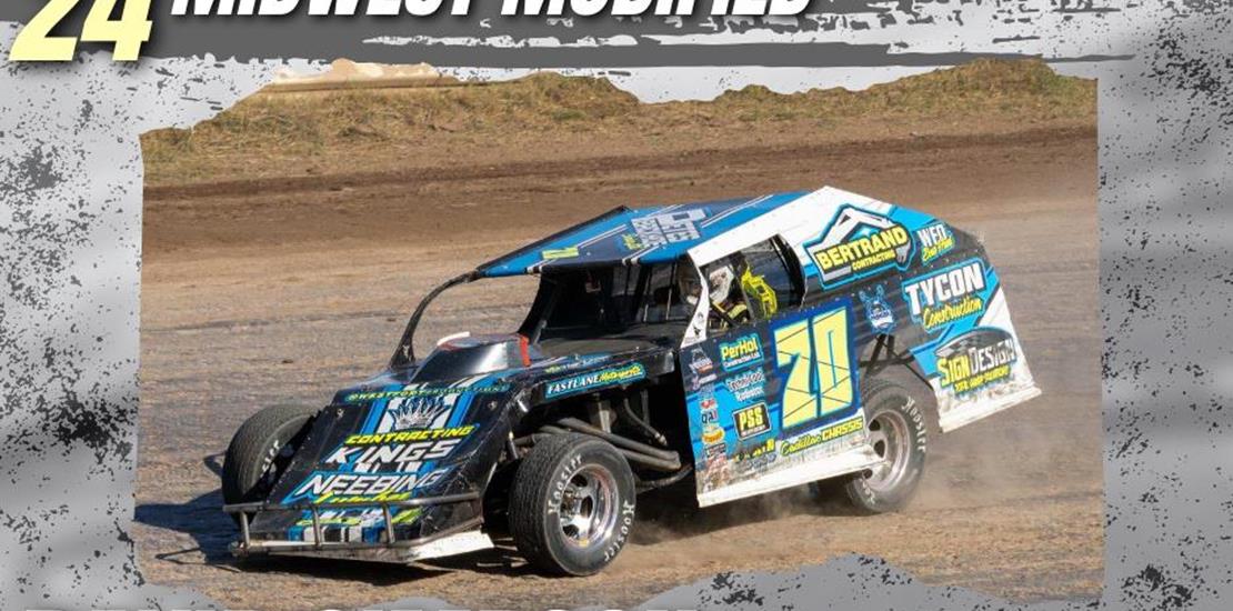 MIDWEST MOD MASTER; SIMPSON SPEEDS TO FIRST CAREER...