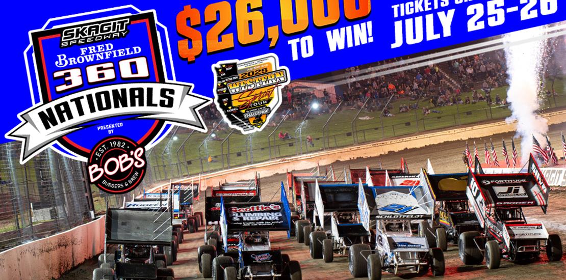 $26K TO WIN: FRED BROWNFIELD 360 NATIONALS: Presen...