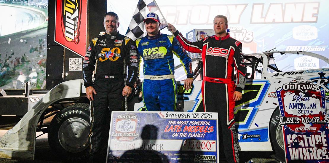 Winger Wins Billy Clanton Classic at Senoia Racewa...