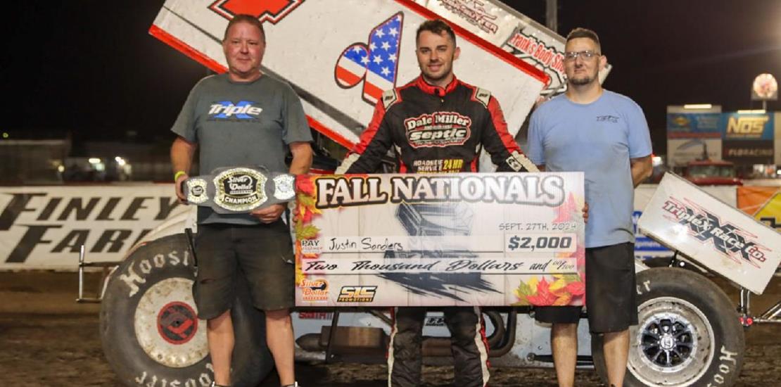 Sanders Wins Night One of Fall Nationals