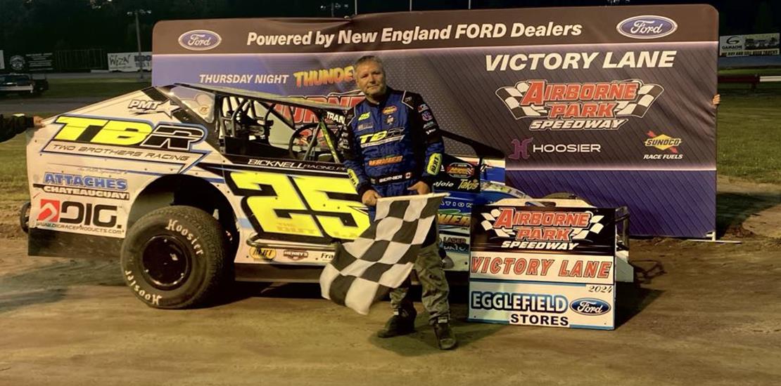 Bernier claims first Modified win of 2024, Phinney...