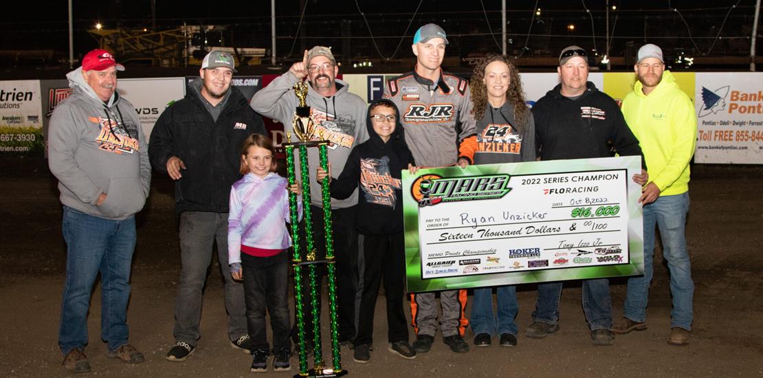 Unzicker Crowned 2022 Series Champion