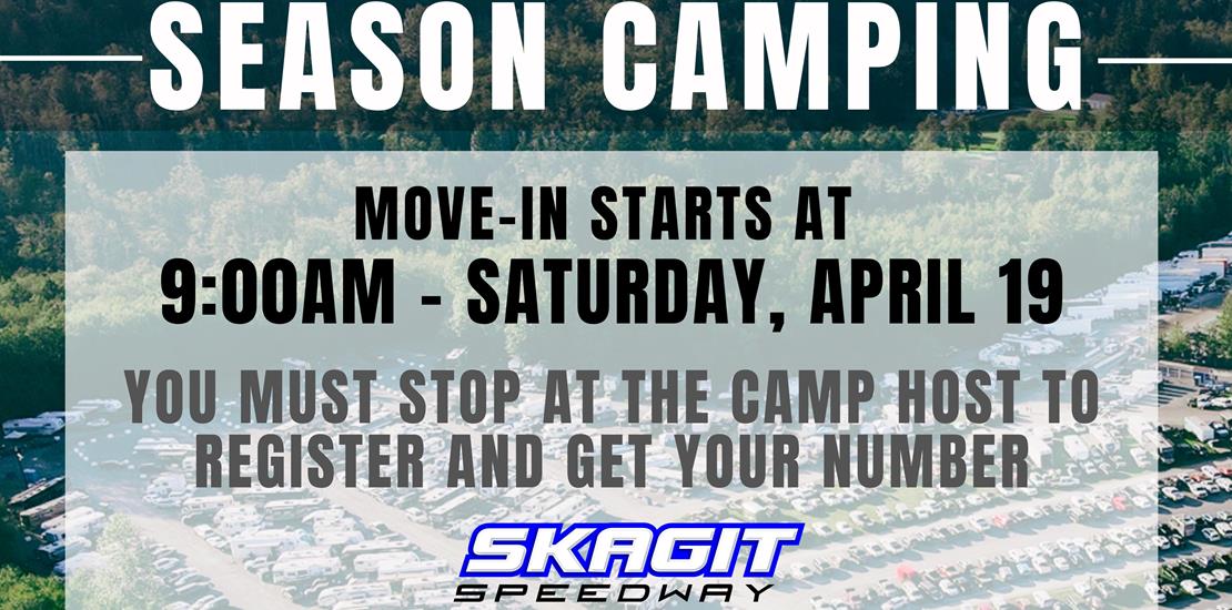 SEASON CAMPING - MOVE IN