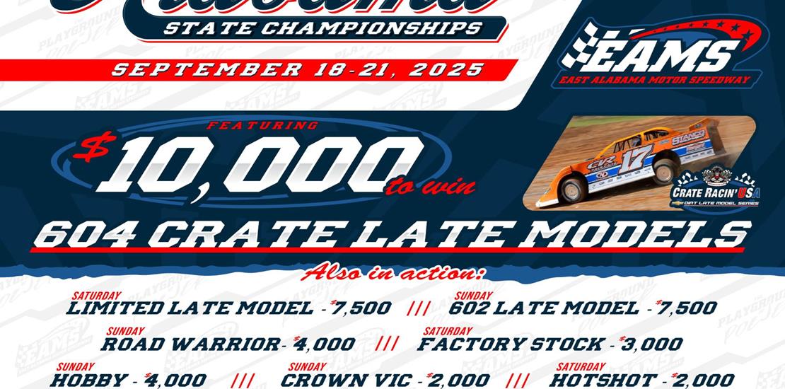 53rd Annual Alabama State Championships Lineup Is...